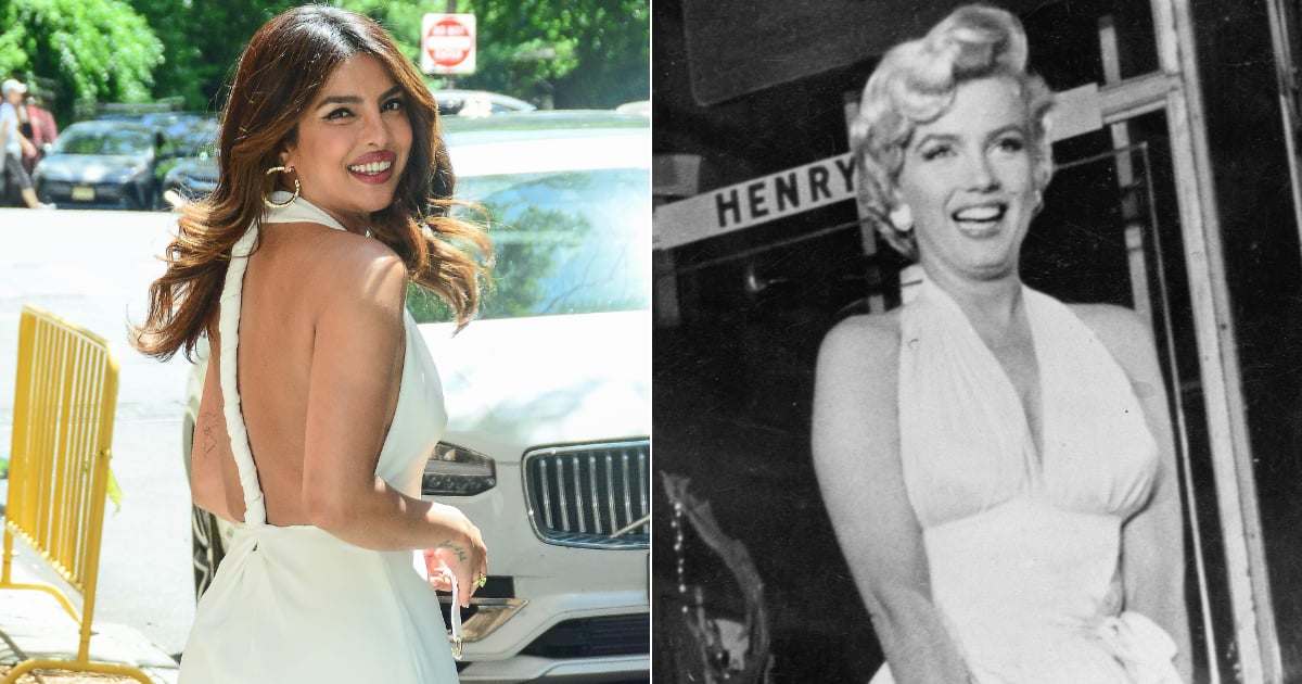 Priyanka Chopra porte une robe blanche Proenza Schouler
