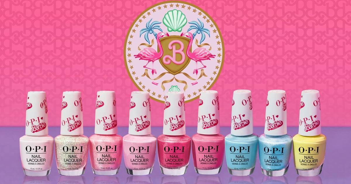 La nouvelle collection de vernis à ongles Barbie Movie d'OPI