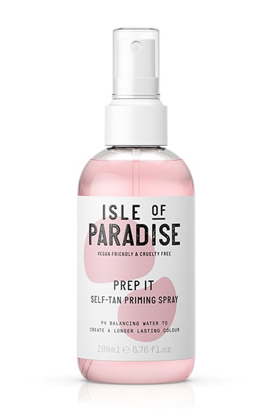 Spray d'apprêt autobronzant Prep It Isle of Paradise