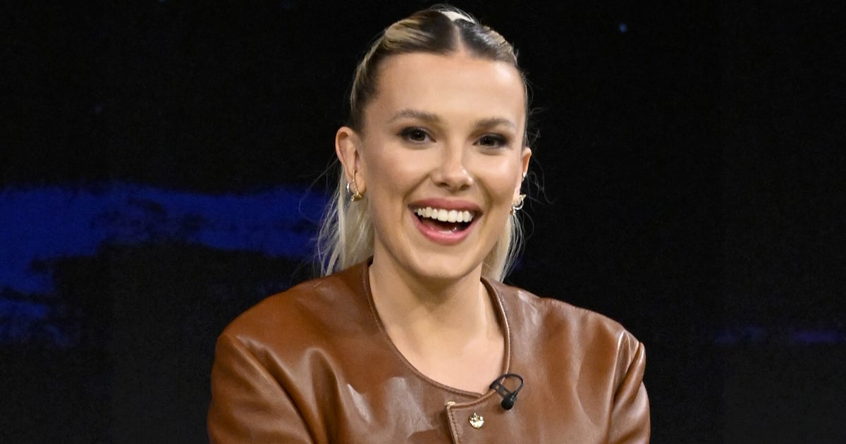 La robe en léopard et en dentelle de Millie Bobby Brown à New York
