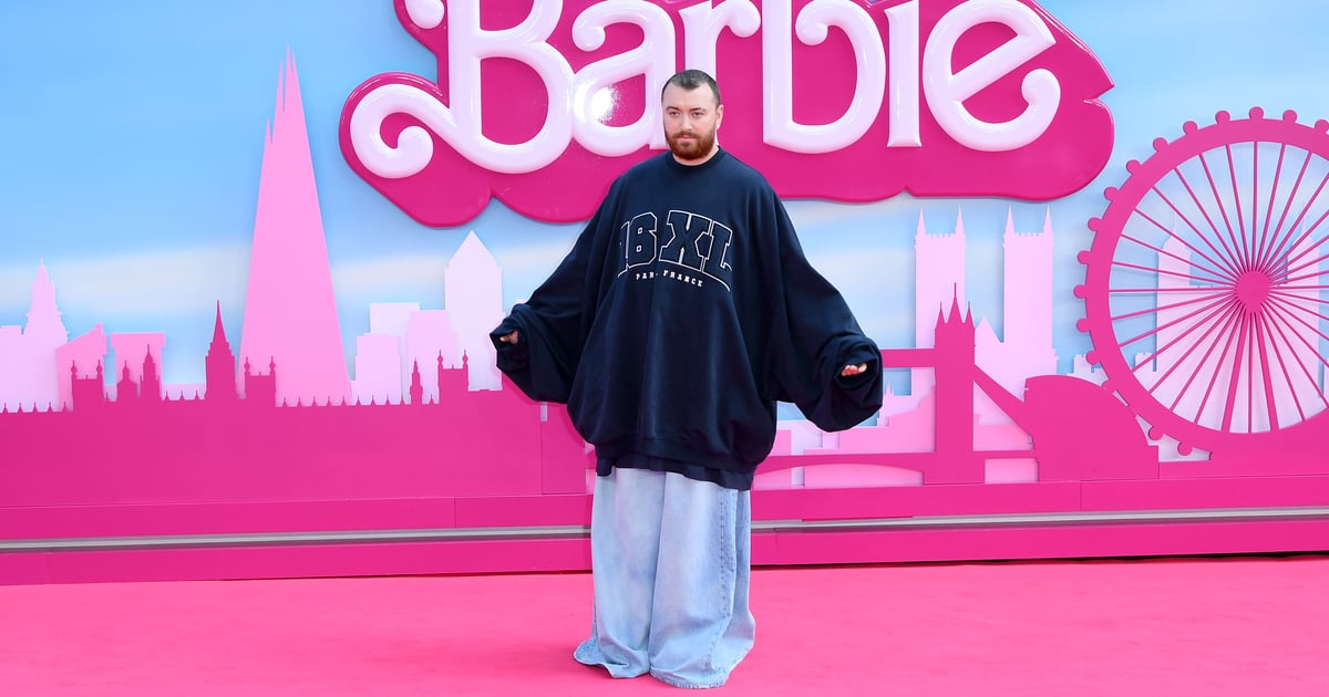 La tenue oversize Vetements de Sam Smith à la première de Barbie
