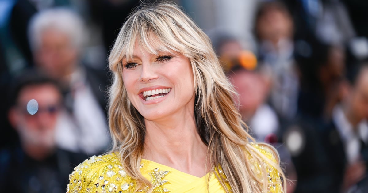 Le bikini Versace noir de Heidi Klum en vacances romantiques en Italie
