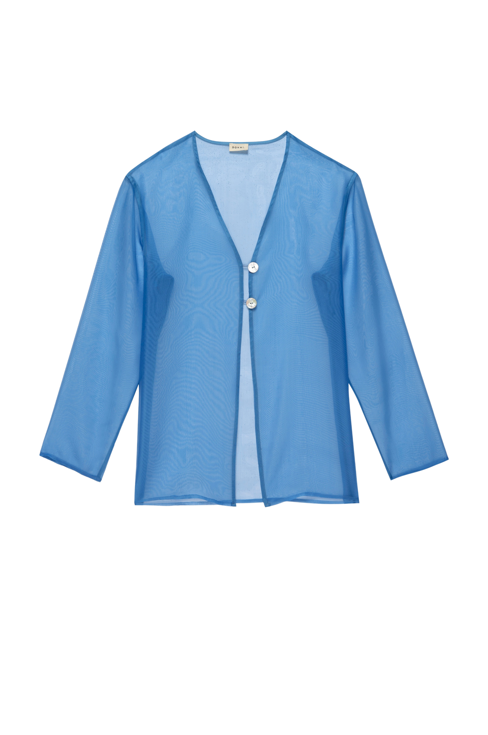 Chemise fendue en organza Chemise fendue en organza