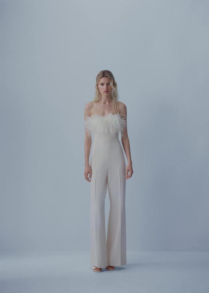 Combinaison de mariée, par Mango