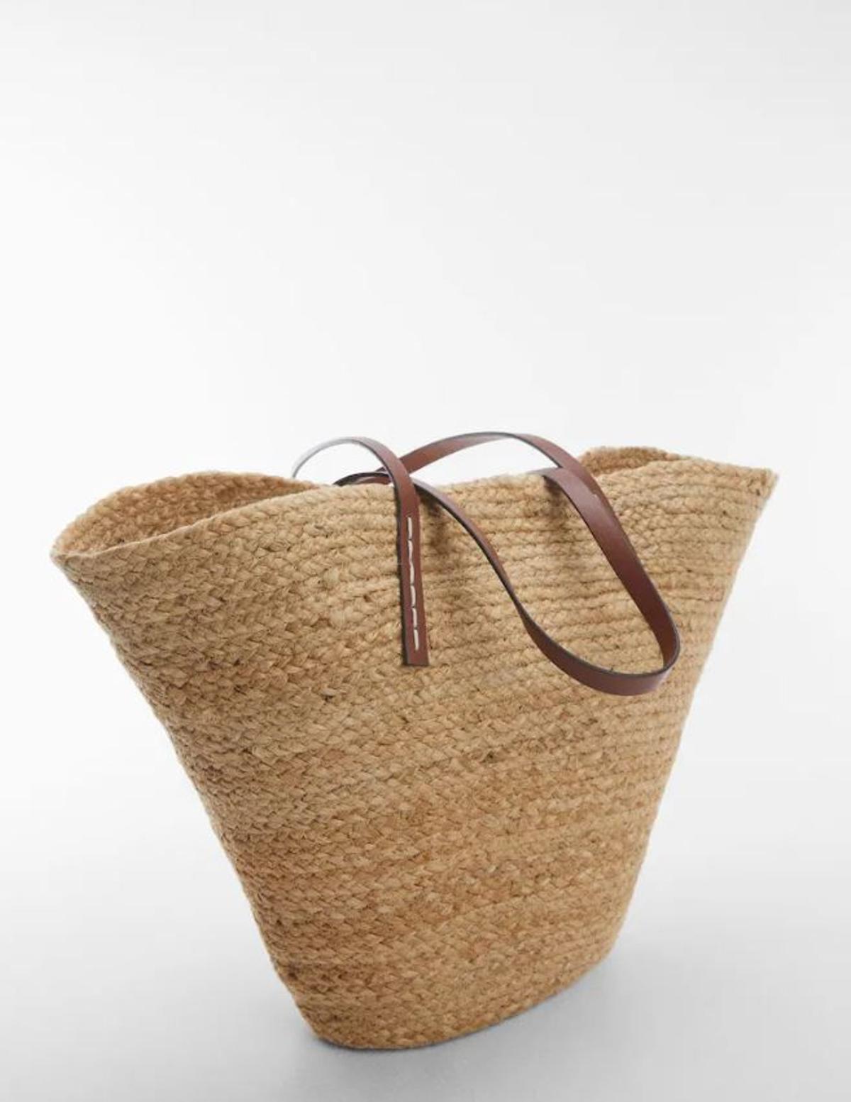 Sac cabas en jute mangue