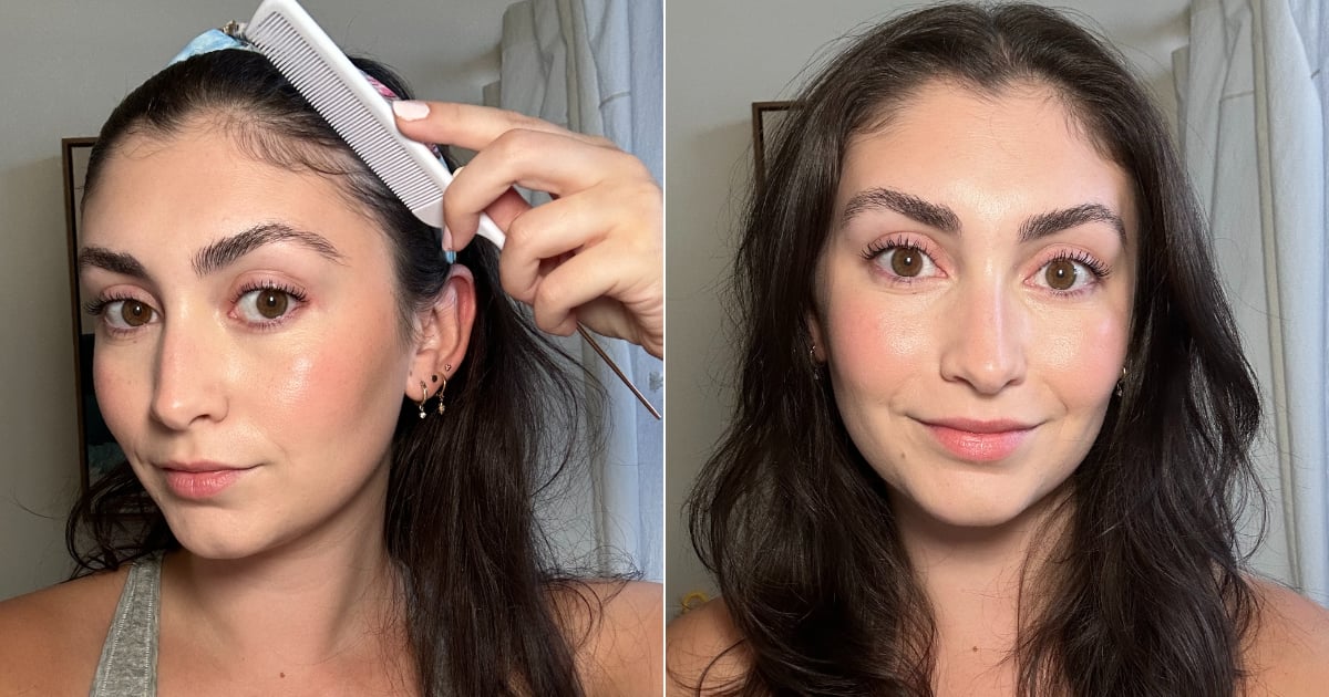 J'ai essayé le bandeau et le volume de laque : voir les photos
