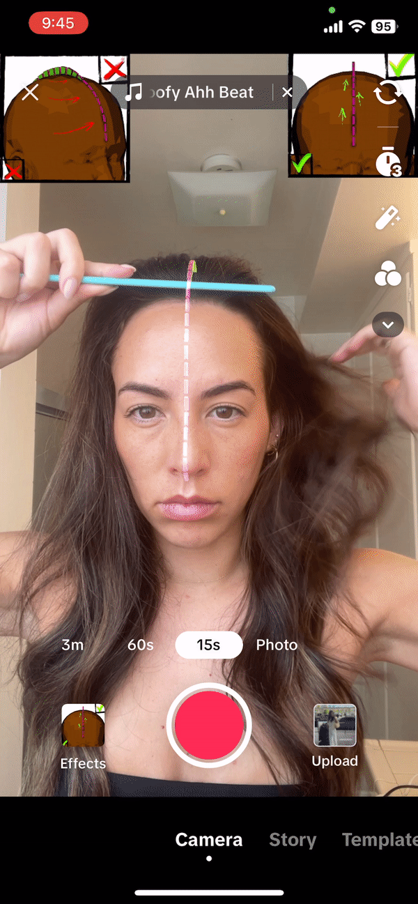 Expérience de l'éditeur de filtre de partie médiane