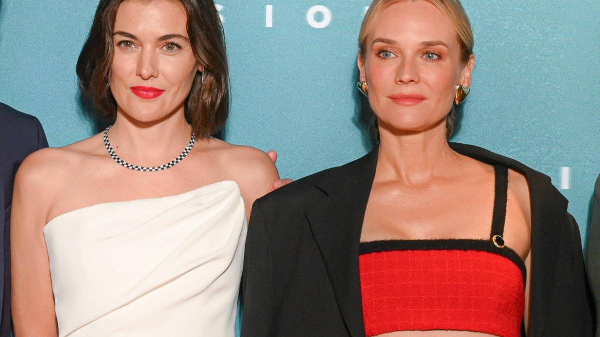 Marta Nieto et Diane Kruger ou comment donner un maître de l'élégance en photocall