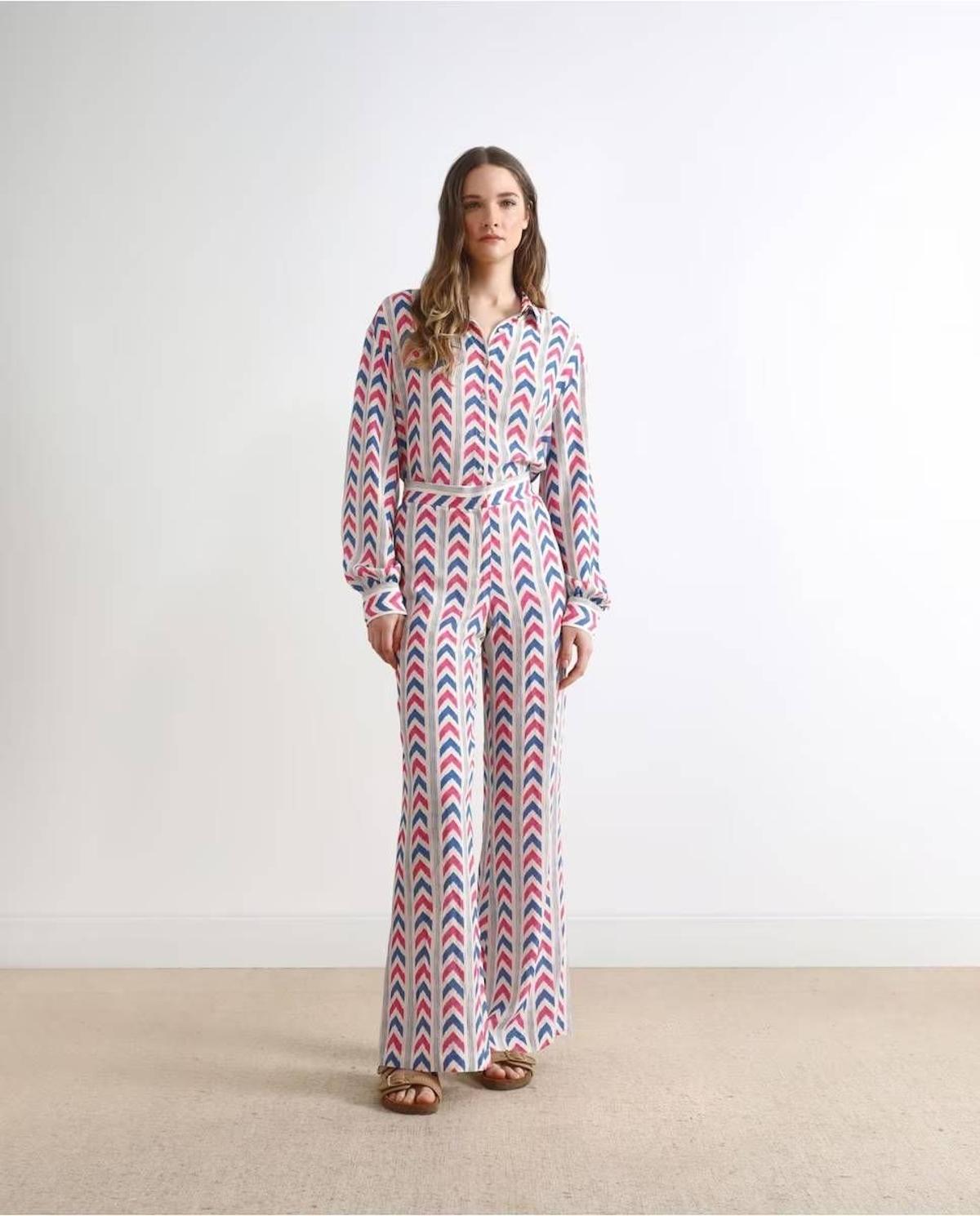 Ensemble « total look » à imprimé géométrique Scalpers