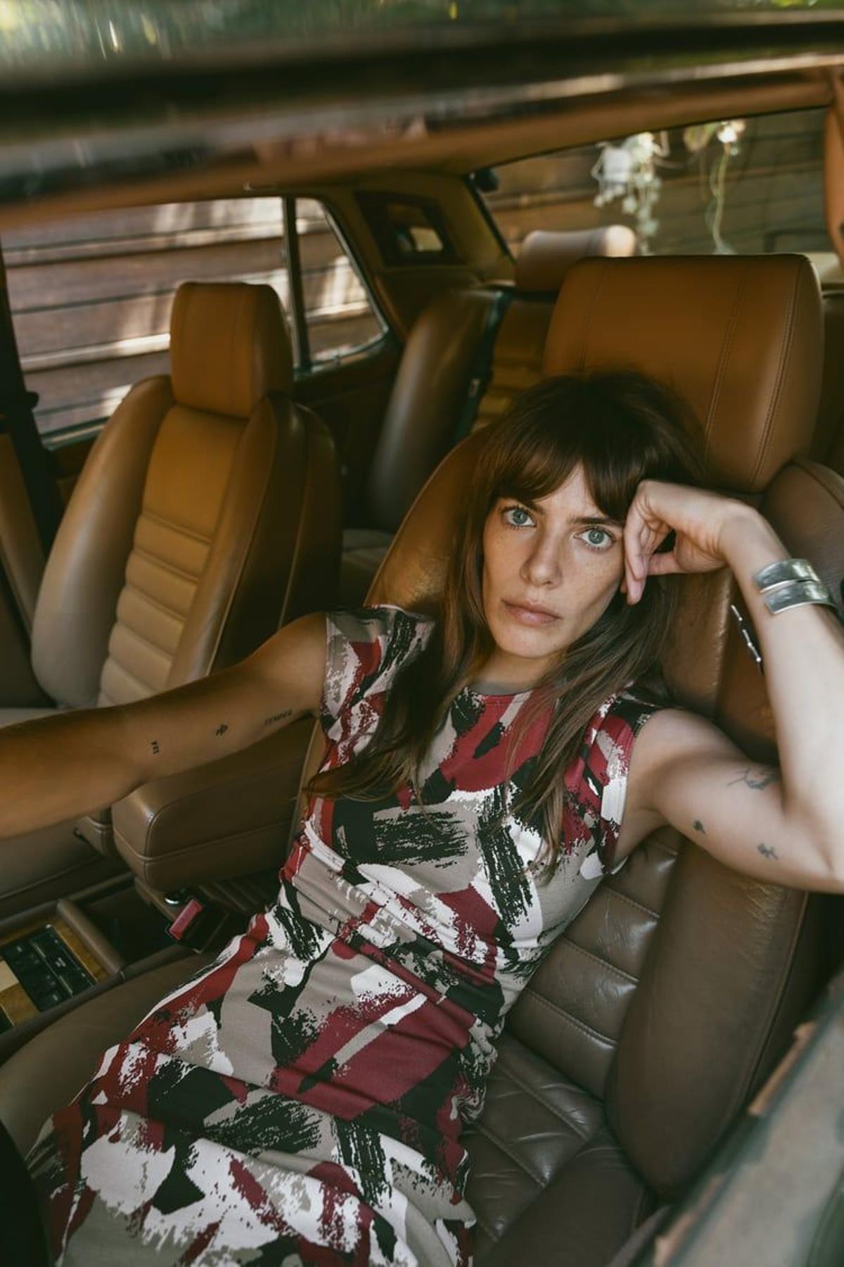 Robe ajustée en jacquard