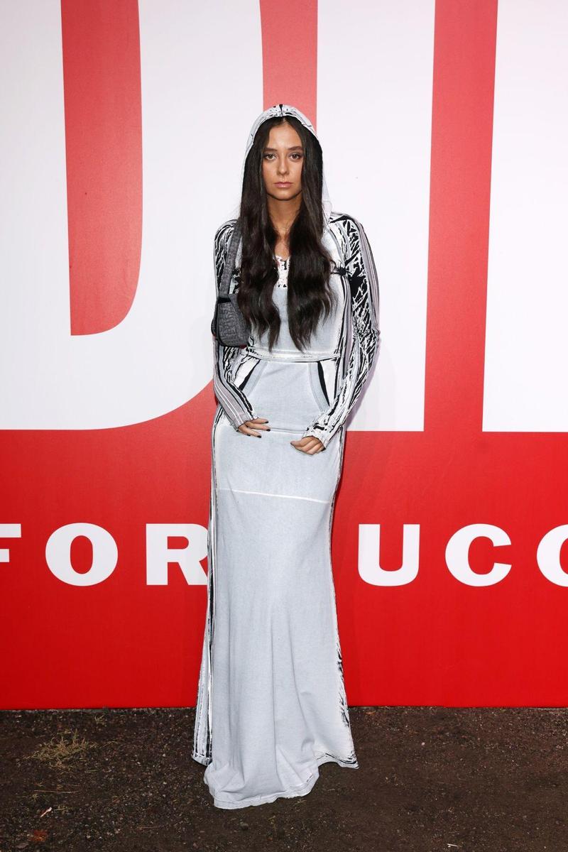 Victoria Federica au défilé Diesel à la Fashion Week de Milan