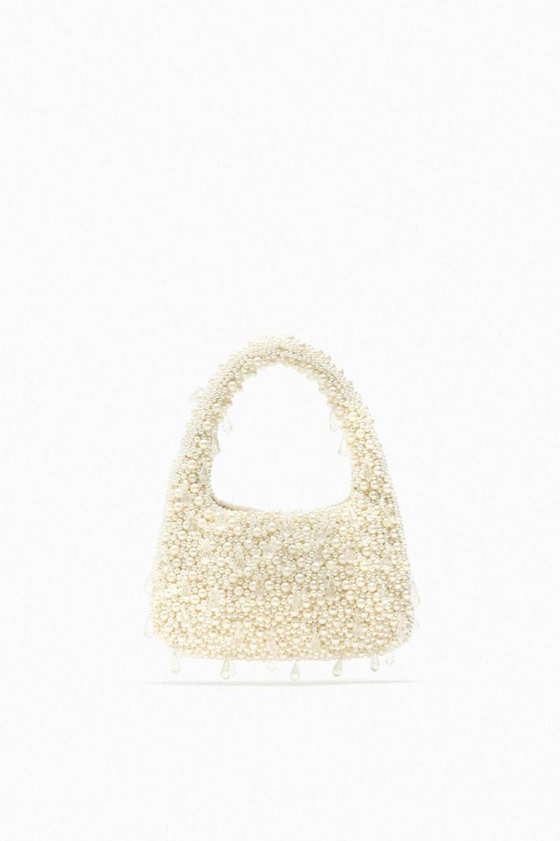 Sac avec perles