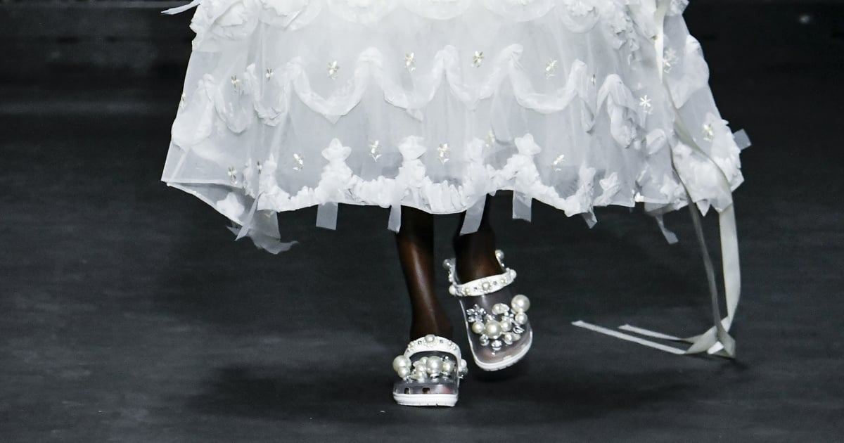 La collaboration Crocs de Simone Rocha à la Fashion Week de Londres