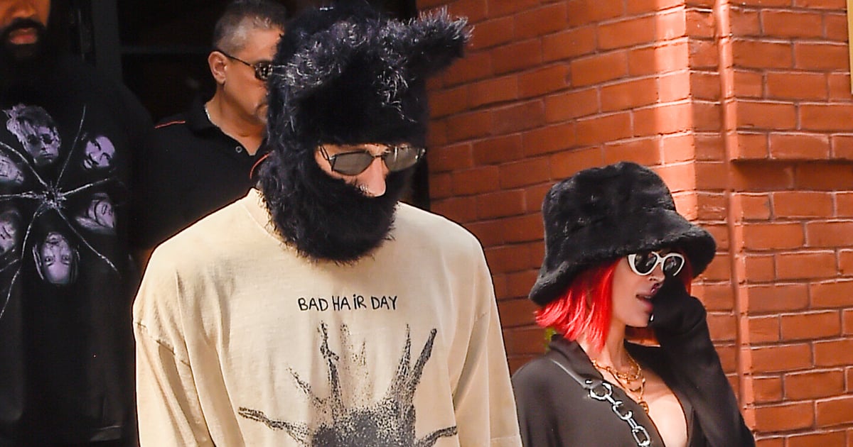Les chapeaux flous de Megan Fox et Machine Gun Kelly à New York