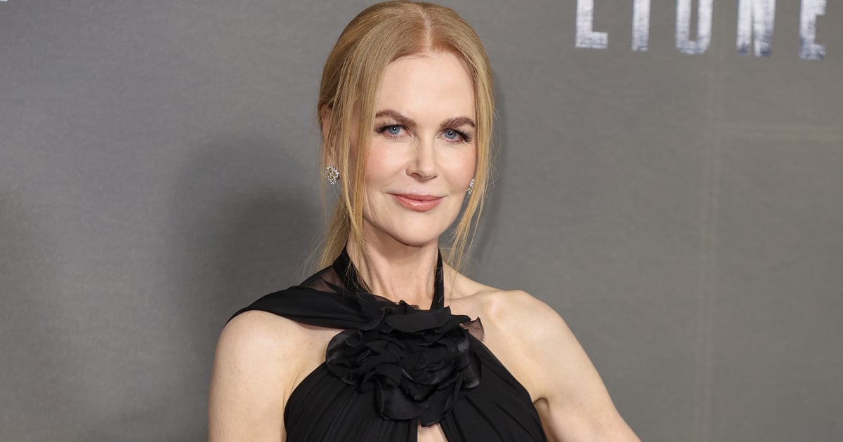 Tenue de plage côtière de grand-mère de Nicole Kidman