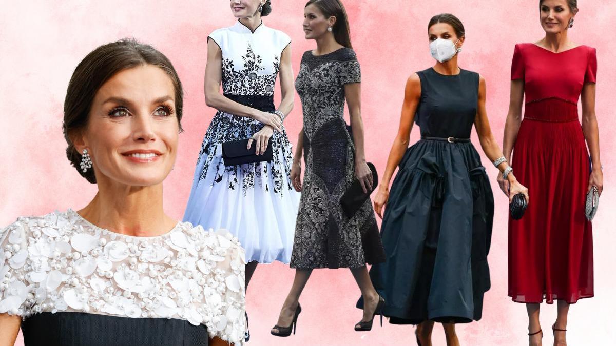 Les 18 robes de la reine Letizia aux Prix Princesse des Asturies