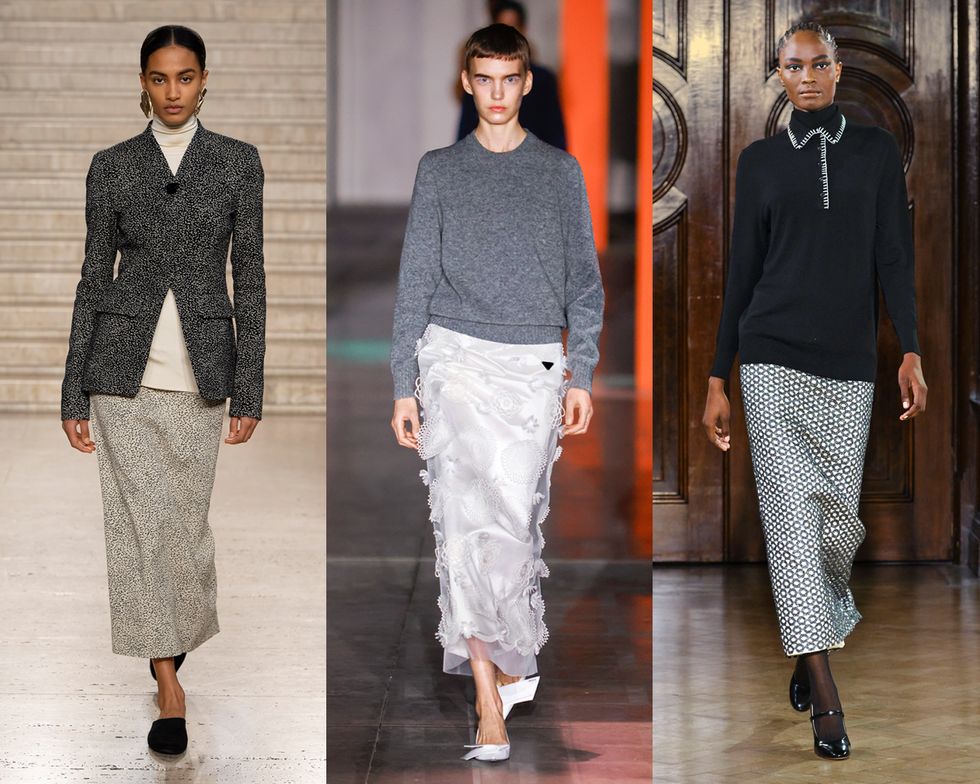 un collage d'un homme