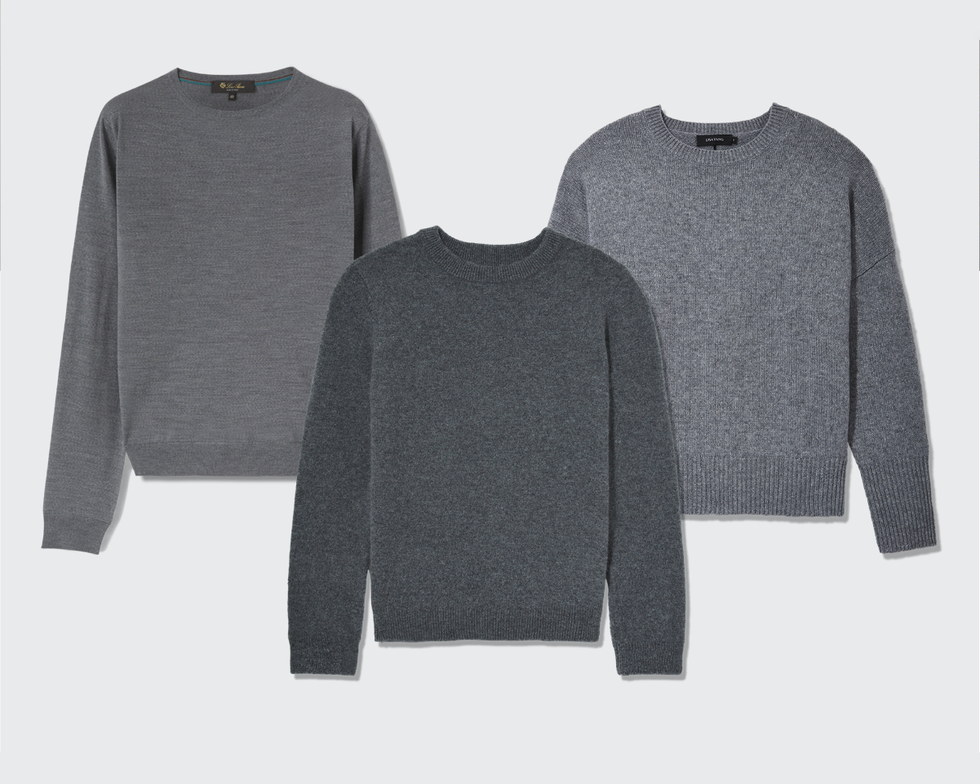 un groupe de chemises grises et noires un groupe de chemises grises et noires