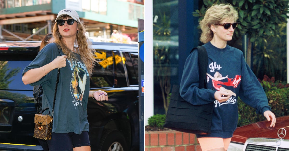 T-shirt graphique et short de motard Shania Twain de Taylor Swift