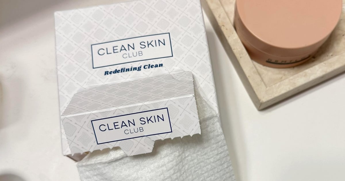 Examen des serviettes propres du Clean Skin Club avec photos