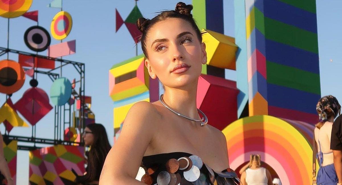 La española Andrea Garte en el Festival Coachella 2024