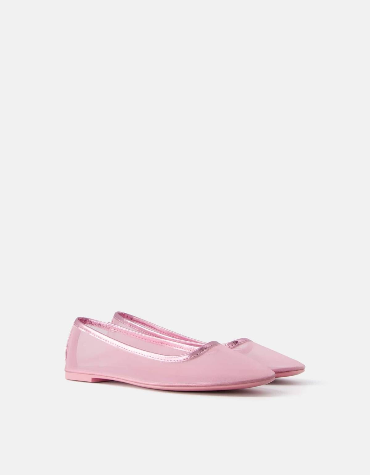 Ballerines résille, par Bershka
