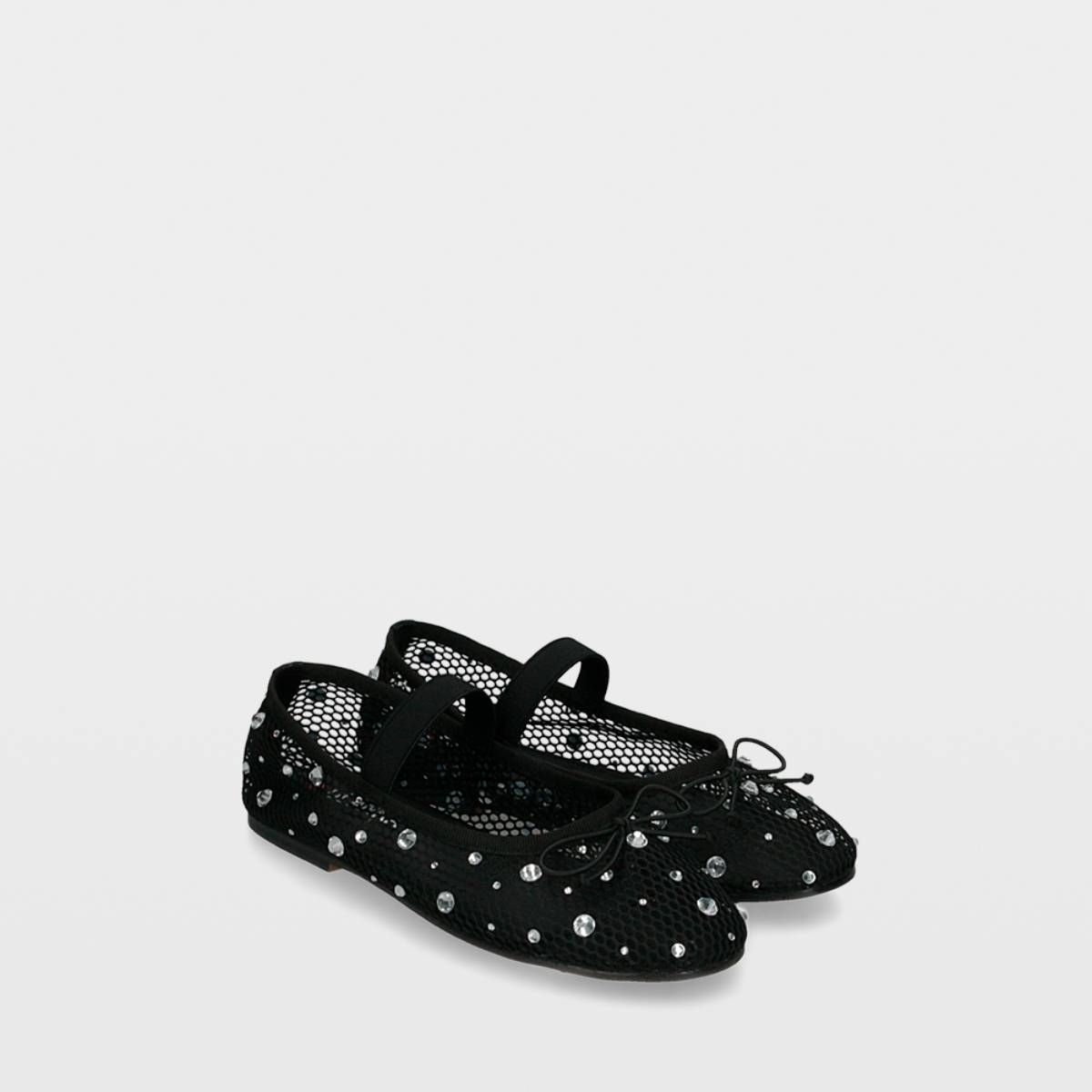 Ballerines en maille avec strass, de chez Ulanka