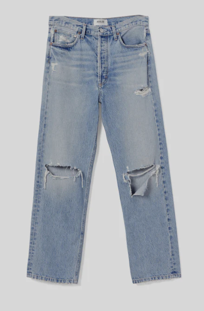 Coupe droite mi-haute des années 90