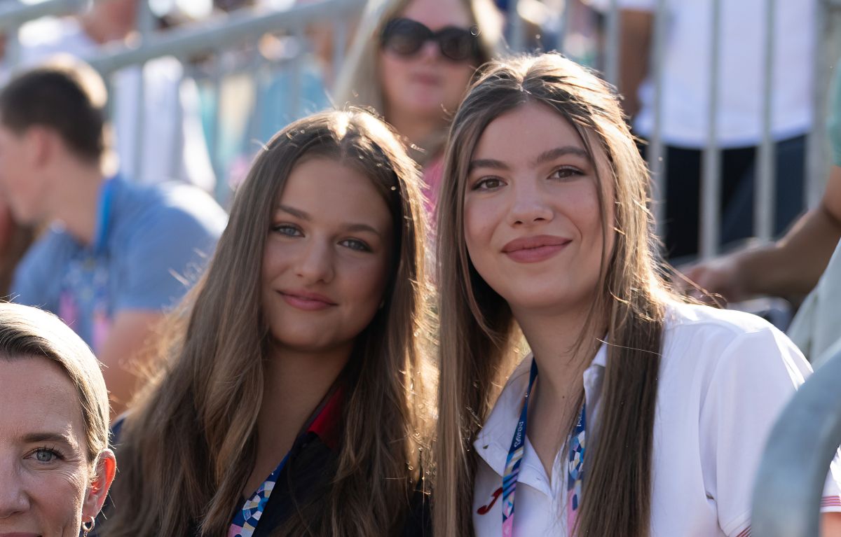 Leonor y Sofía en los Juegos Olímpicos de París
