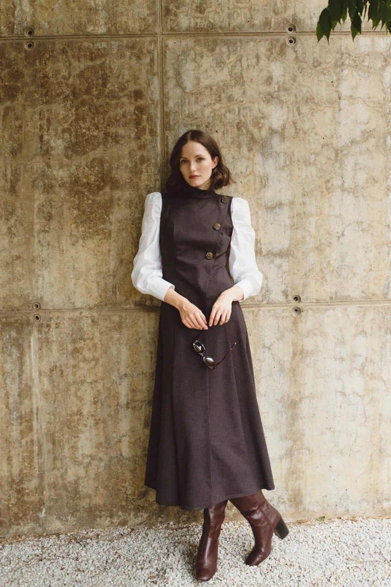 La robe Nela Bordeaux par Vogana