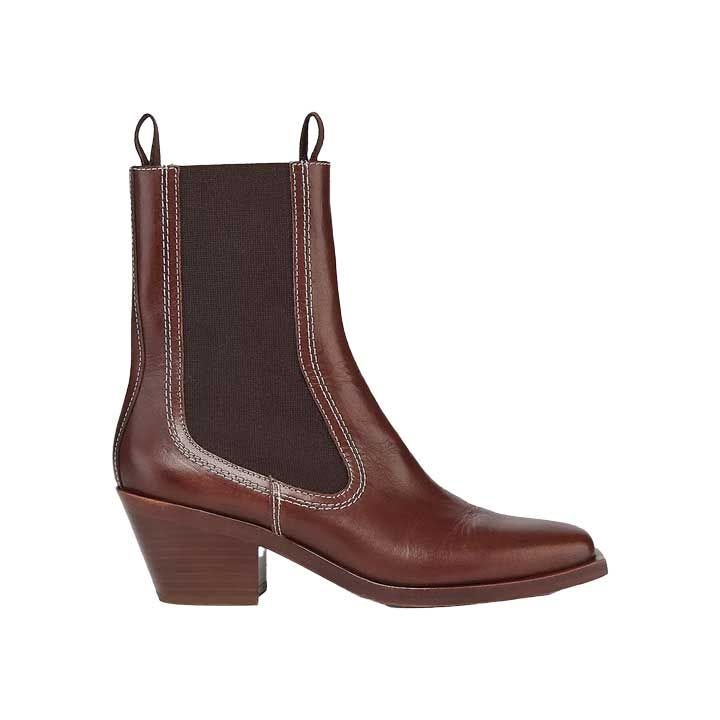 Bottines western Nat 60 mm