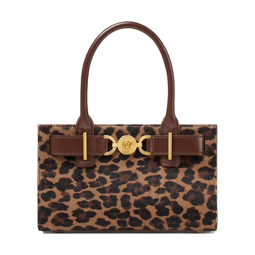 Petit sac fourre-tout léopard Medusa '95 Petit sac fourre-tout léopard Medusa '95