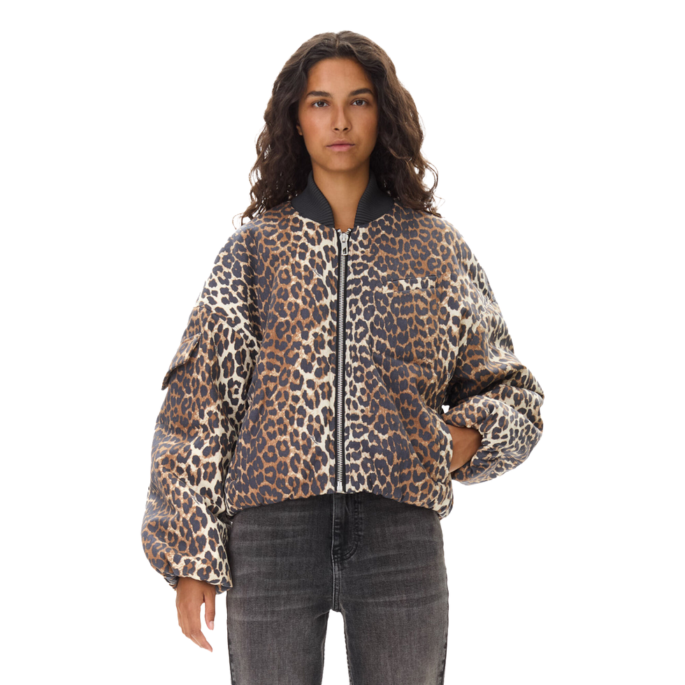 Blouson aviateur court oversize Blouson aviateur court oversize