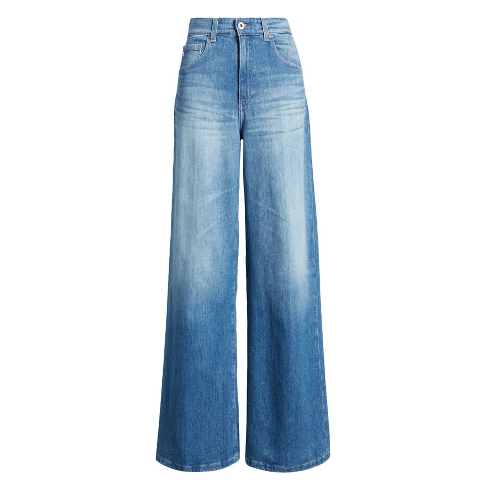 Jean large taille haute Deven