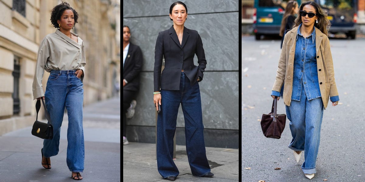 7 conseils d'experts pour les tenues en jean à jambes larges