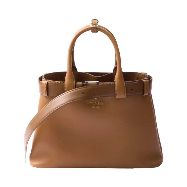 Sac à main moyen en cuir à boucle Sac à main moyen en cuir à boucle