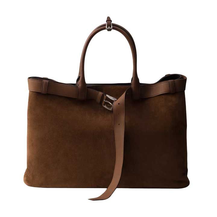 Grand sac en daim à boucle Grand sac en daim à boucle