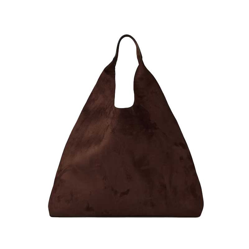 Sac fourre-tout souple en daim végétalien 