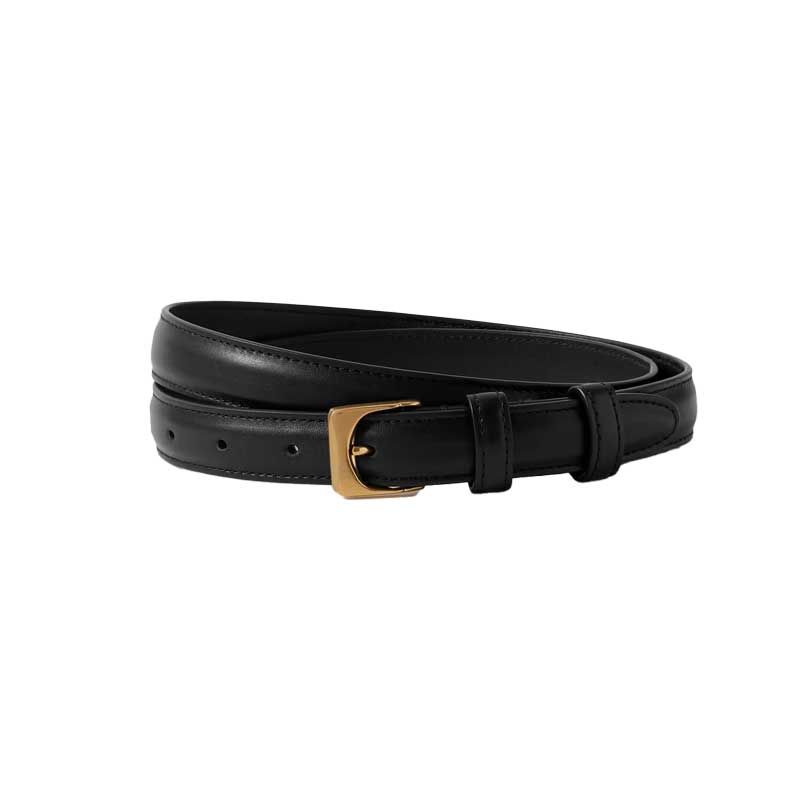 Ceinture fine en cuir