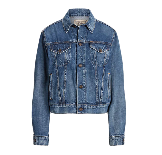 Veste camionneur en jean