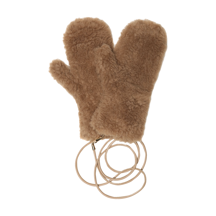 Mitaines en Poil de Chameau et Soie Ombrato