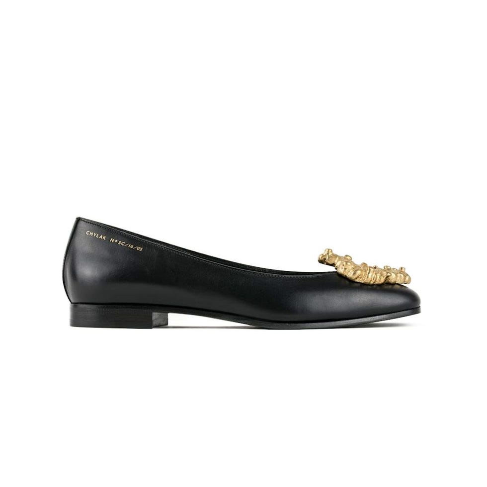 Ballerines avec boucle décorative « Sękacz » Ballerines avec boucle décorative « Sękacz »