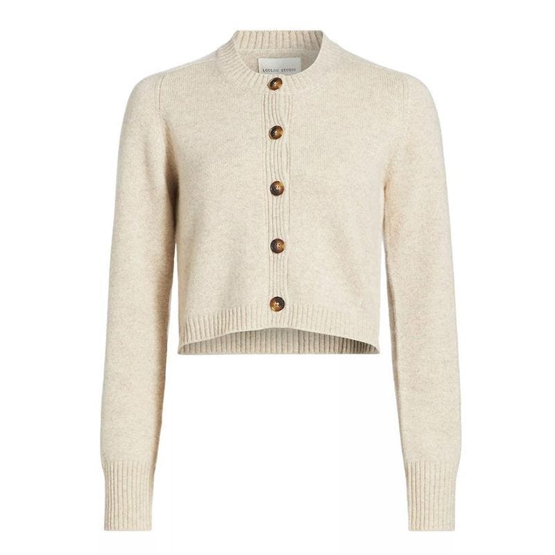 Cardigan en maille de cachemire Zéphir Loulou Studio