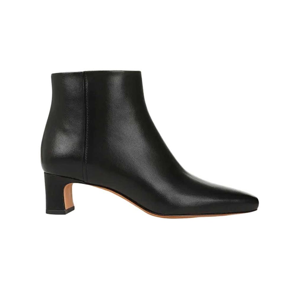 Bottines zippées en cuir Silvana