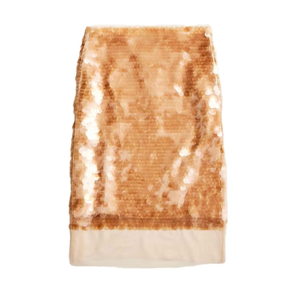Jupe midi à sequins Collection