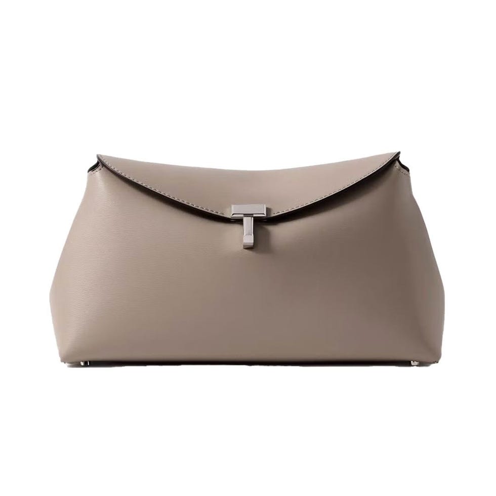 Pochette en cuir T-Lock