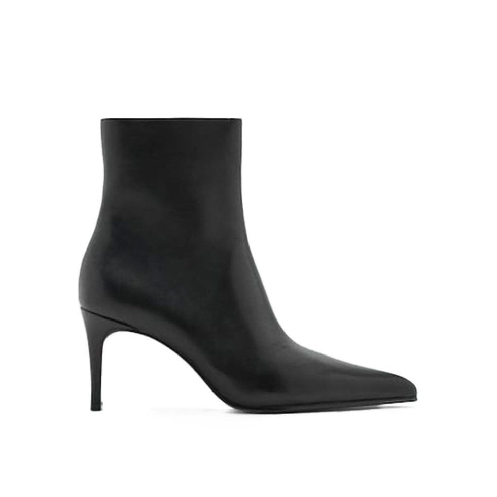 Bottines en cuir