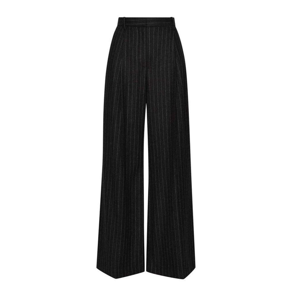 Pantalon à pli simple