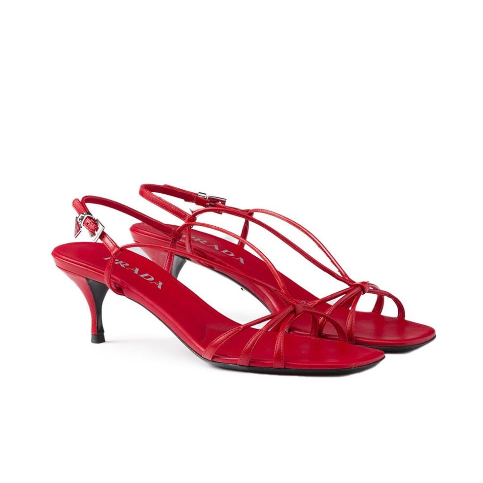 Sandales en cuir à talons