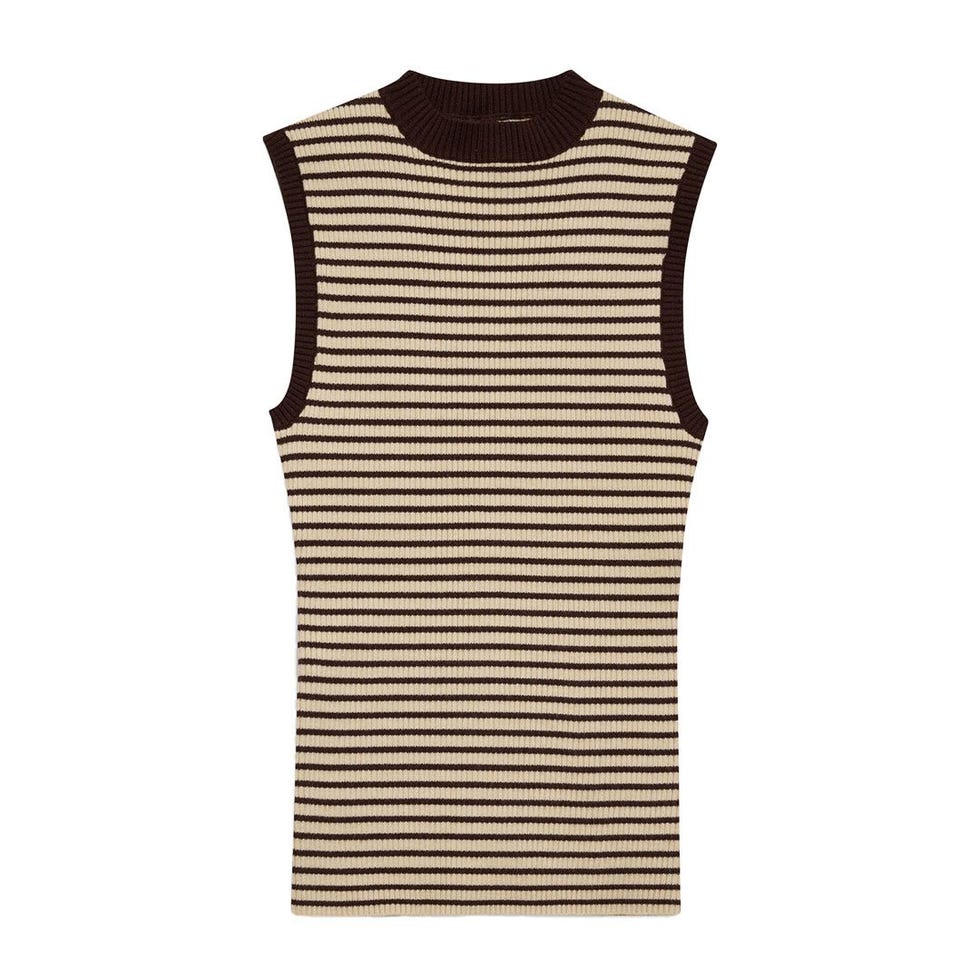 Pull en tricot sans manches Mila